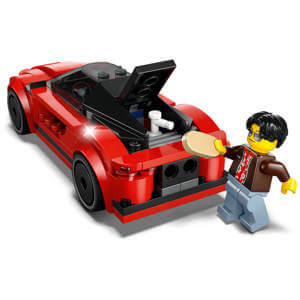 Lego City Red Sports Car Toy Vehicle Set 60448